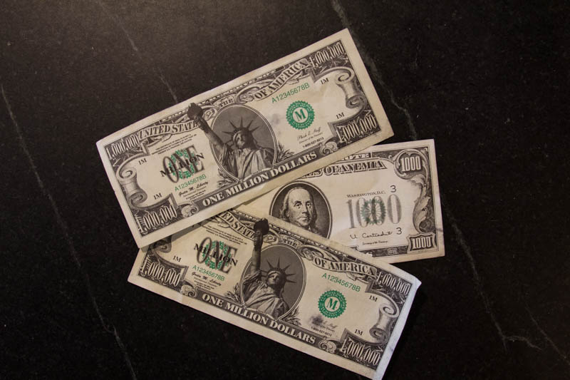 picture of fake money
